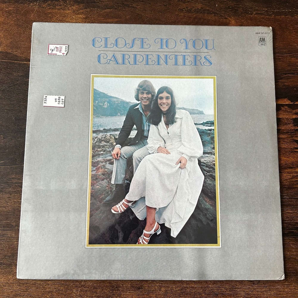 Carpenters Close To You Vinyl LP Album 1970 A&M Records SP 4271 Soft Rock Pop